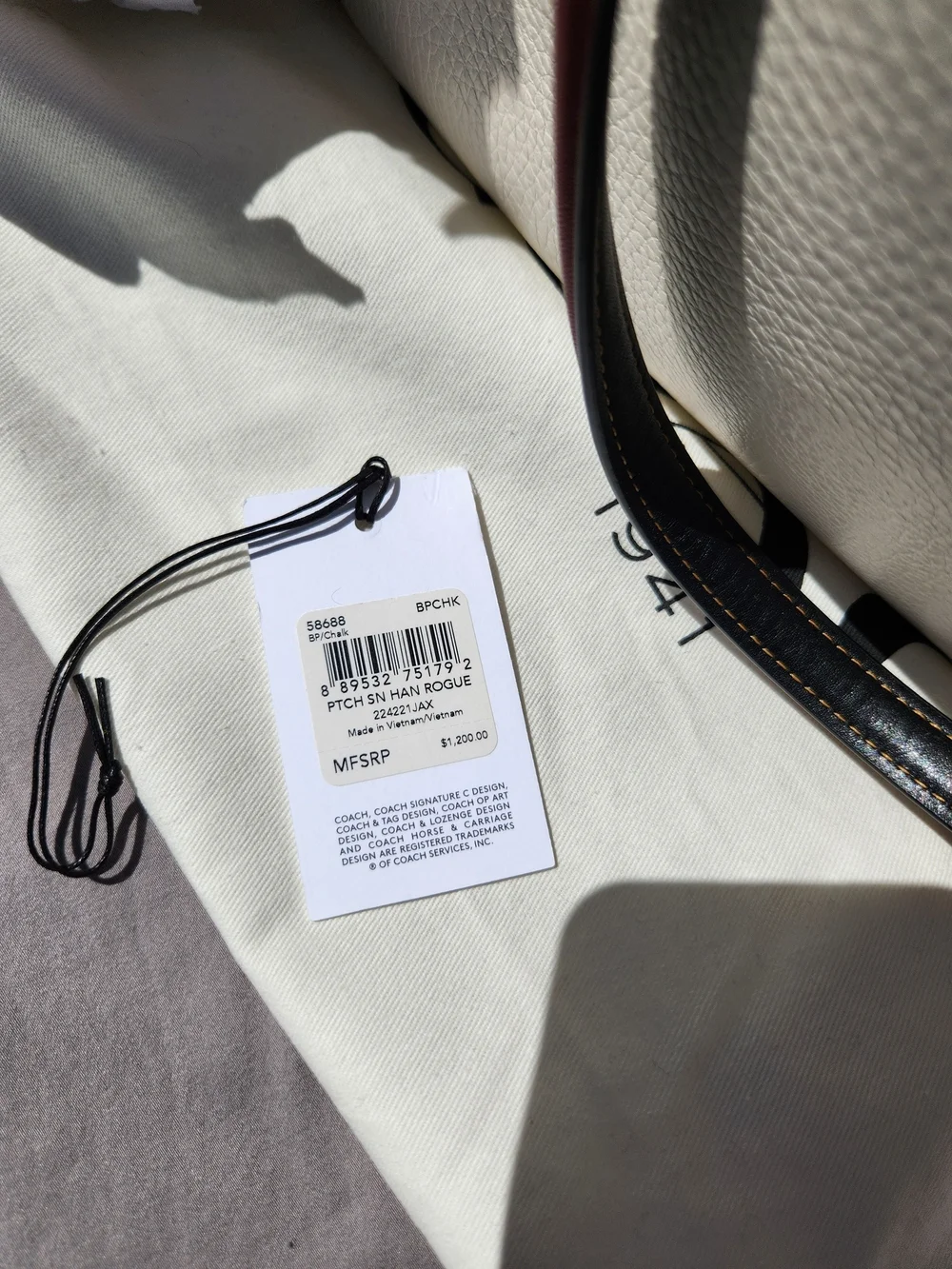 Coach 1941 Rogue 30 Snakeskin Handle Tote Bag